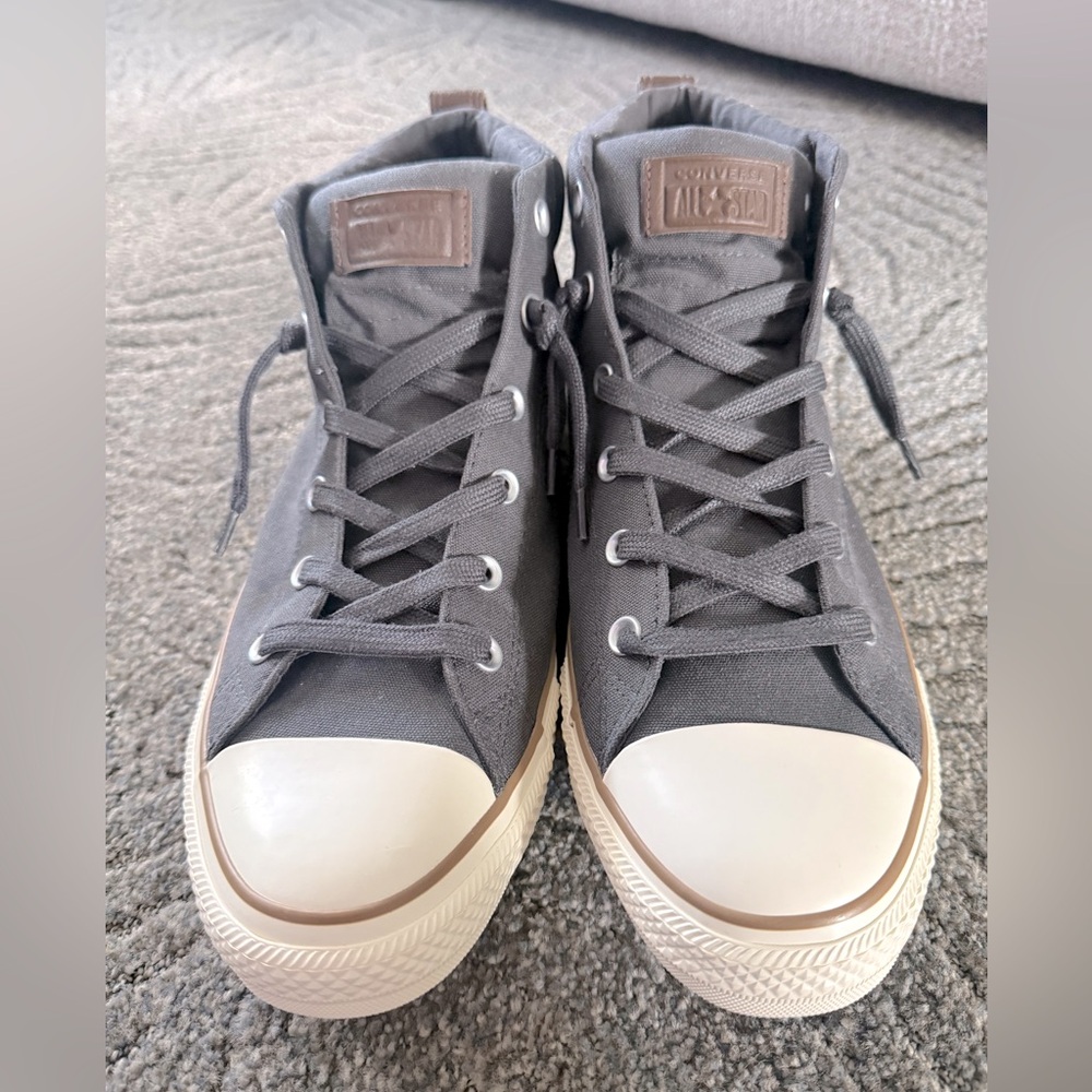 NWT Converse All-Star Gray High-Top Sneakers | Men’s Size 12